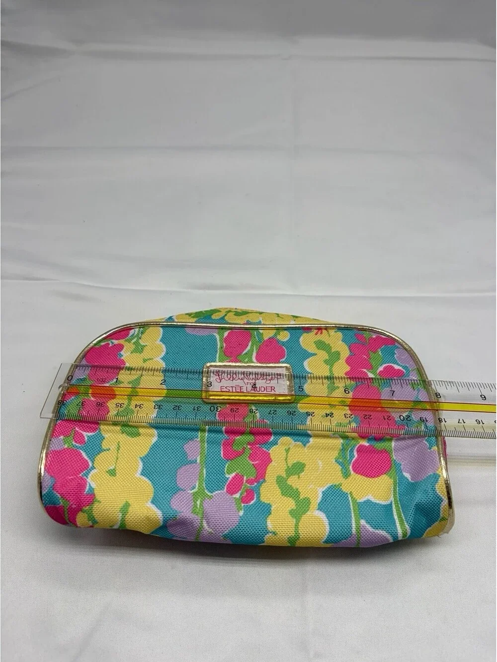 Estee Lauder Floral Cosmetic Makeup Bag by Lilly Pulitzer Design